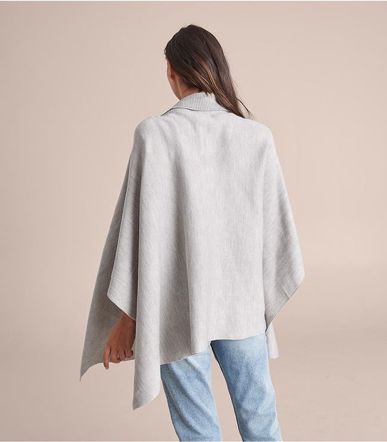 Zip Front Poncho