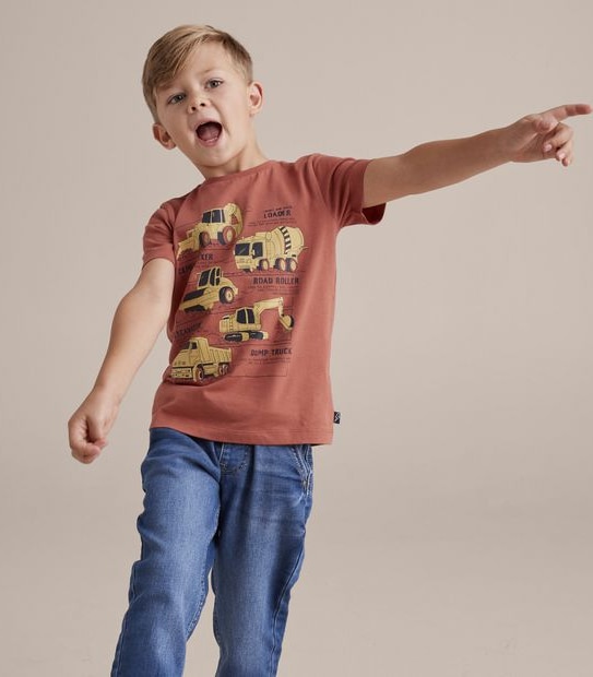 Organic Cotton Print T-shirt