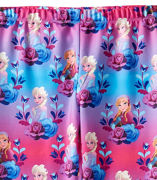 Girls' Disney Frozen Elsa Print Leggings