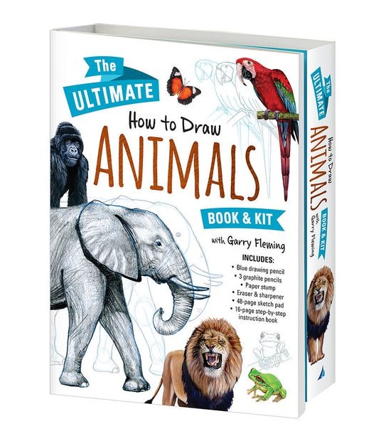 Book & Kit - How To Draw Animals