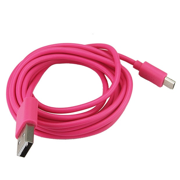 Target MicroUSB To USB Cable 1.5m RF1500 - Pink Target MicroUSB To USB Cable 1.5m RF1500 - Pink
