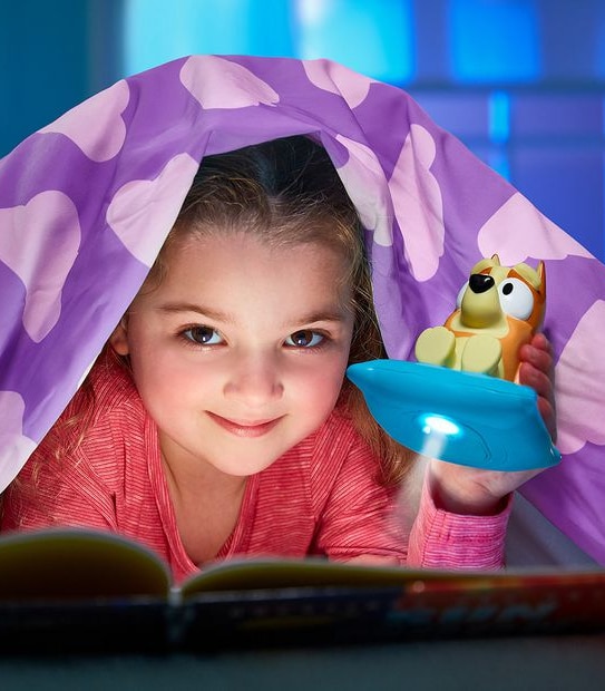 Bluey 2-In-1 Night Light &&nbsp;Torch Buddy - Bingo