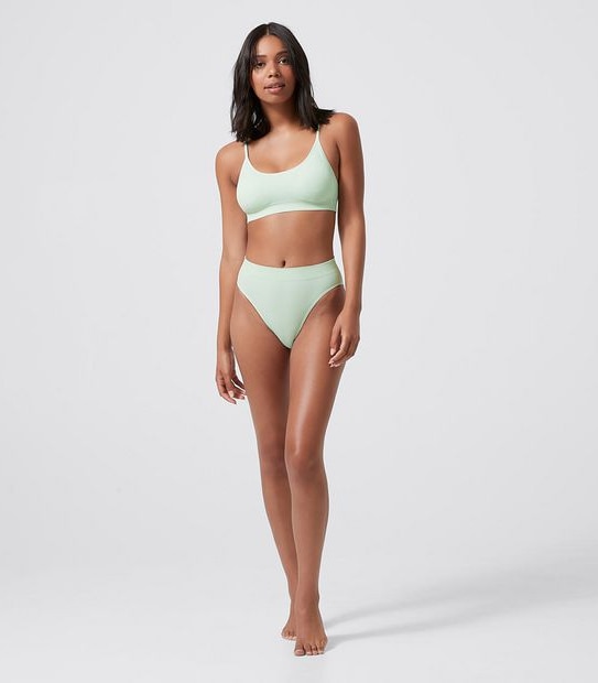 Lily Loves Rib Strappy Crop Top