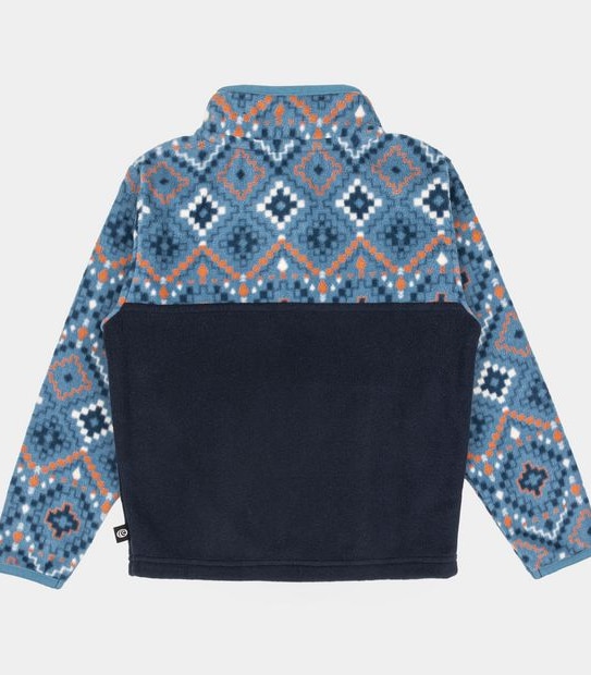 Piping Hot Fleece Geometric Jumper