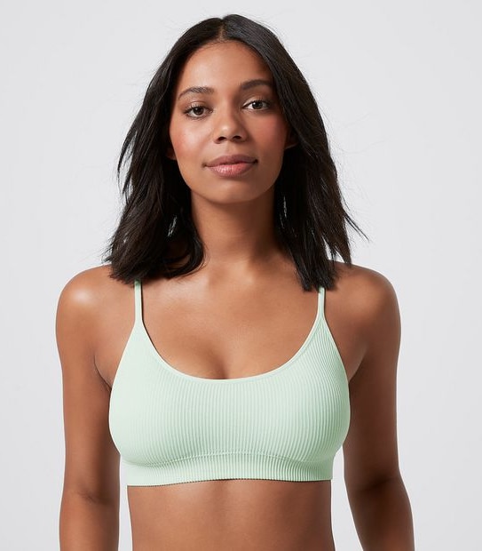Lily Loves Rib Strappy Crop Top