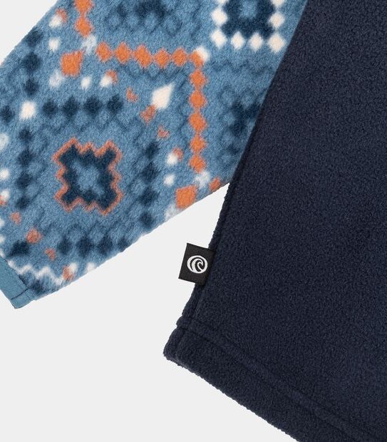 Piping Hot Fleece Geometric Jumper