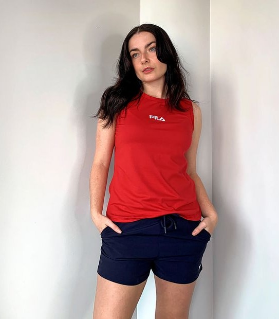 Fila Luisa Tank Top - Red