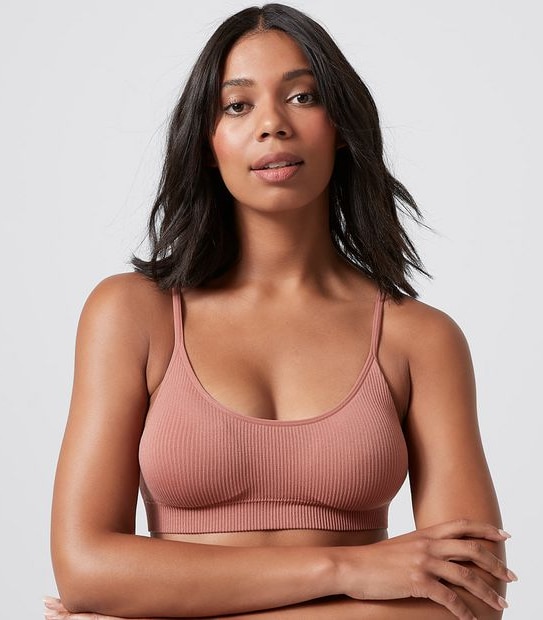 Lily Loves Rib Strappy Crop Top