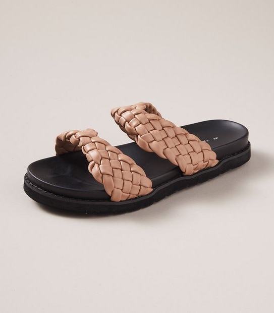 Womens Margot Weave Band Slides