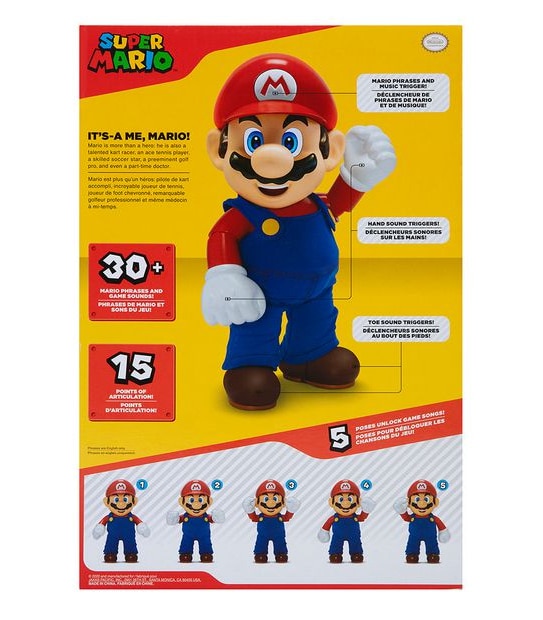 Nintendo Super Mario It's-Me, Mario! Action Figure