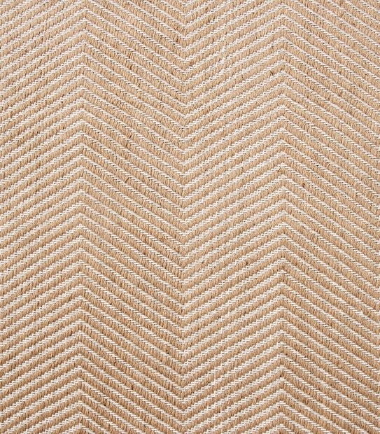 Textured Jute Chevron Rug - 120cm x 180cm