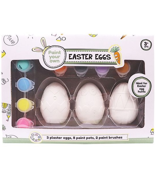 Paint Your Own 3 Pack Easter Eggs