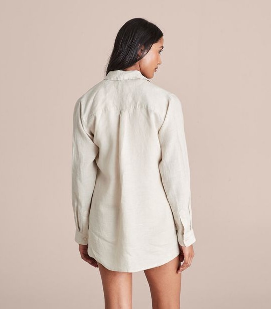 European Linen Long Sleeve Shirt
