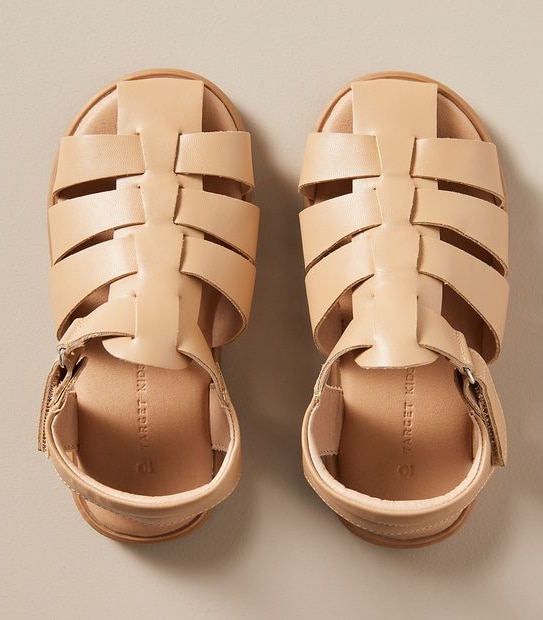 Kids Junior Closed Front Sandals