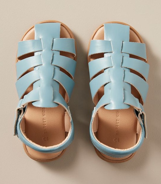 Kids Junior Closed Front Sandals