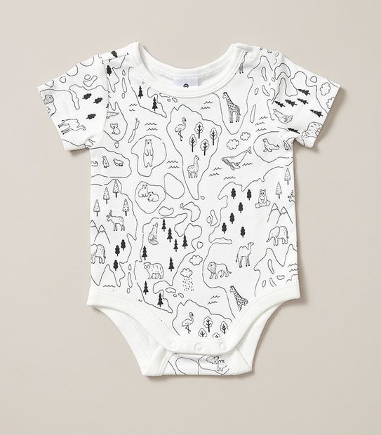 Baby Organic Cotton 3 Pack Bodysuits