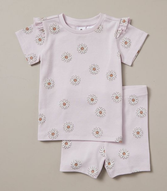 Mix and Match Organic Cotton 2 Pack Pyjama Set