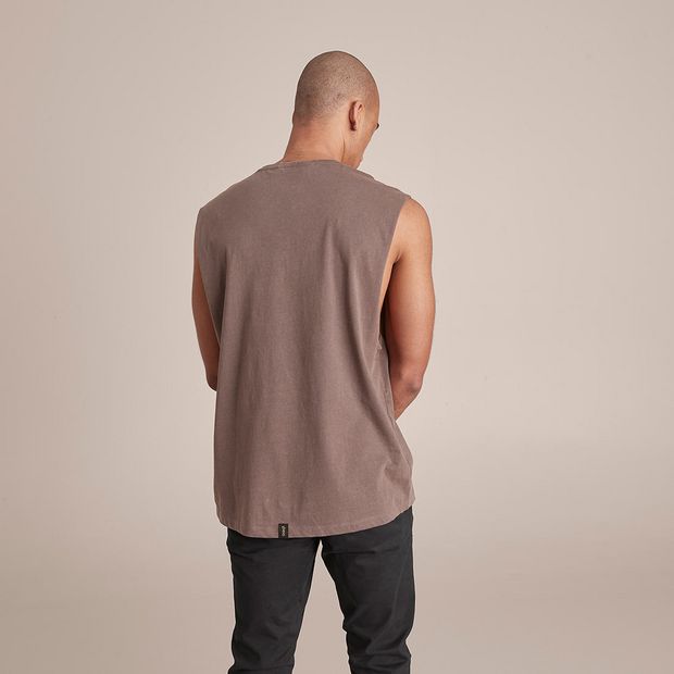 greatland NOMAN TANK TOP PIGMENT DYE