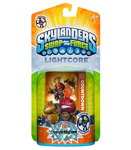 Skylanders SWAP Force Lightcore Character - Countdown