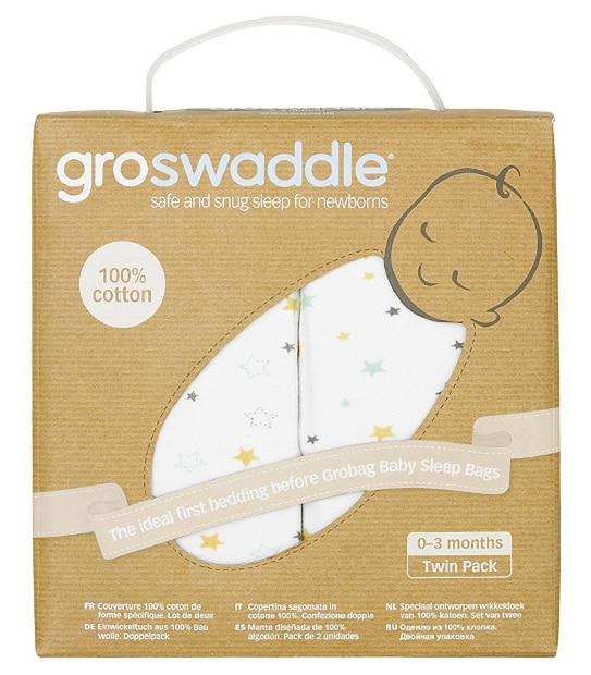 The Gro Company Twin Pack Swaddles