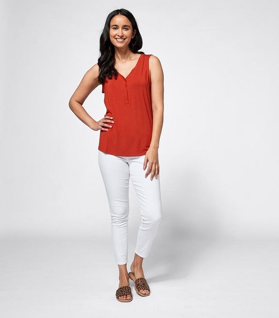 Alexa Henley Singlet Top