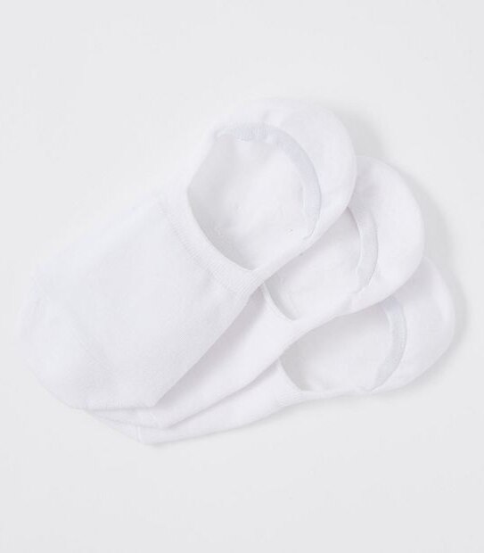 3 Pack Cotton Rich Sneaker Socks - White