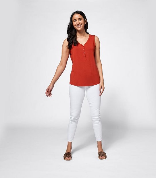 Alexa Henley Singlet Top