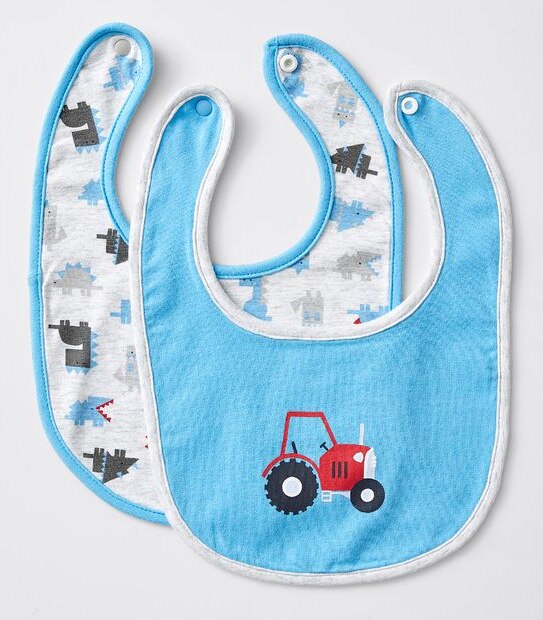 Fashion Bibs 2 Pack