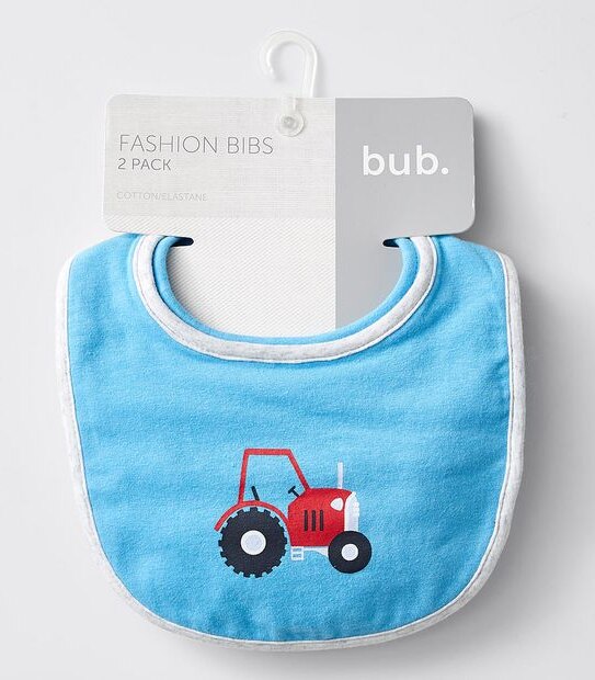 Fashion Bibs 2 Pack