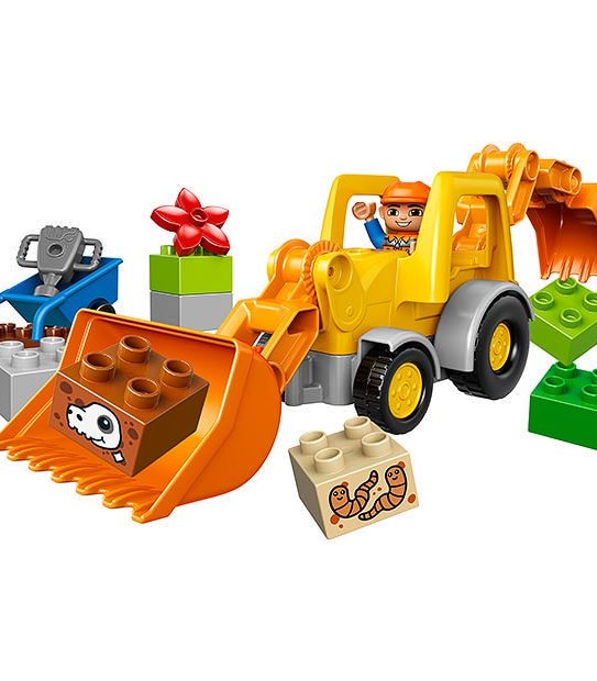 LEGO&reg; Duplo&reg; Backhoe Loader 10811