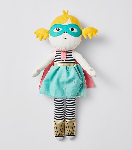 Superhero Rag Doll Plush Toy Assorted 