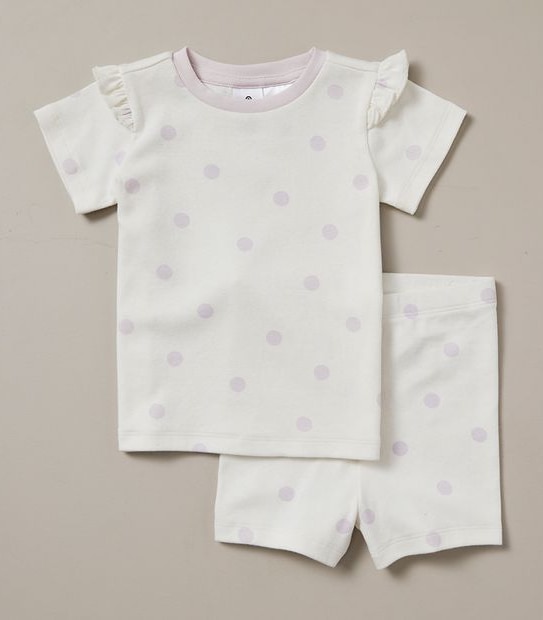 Mix and Match Organic Cotton 2 Pack Pyjama Set