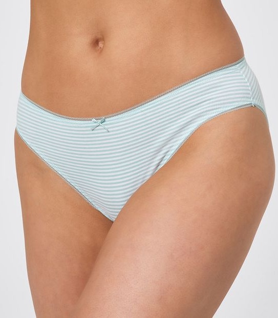 5 Pack Cotton/Elastane Bikini Briefs
