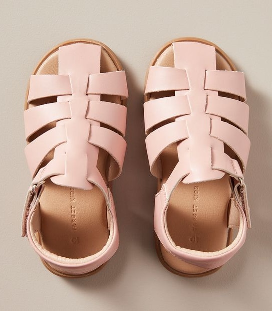 Kids Junior Closed Front Sandals
