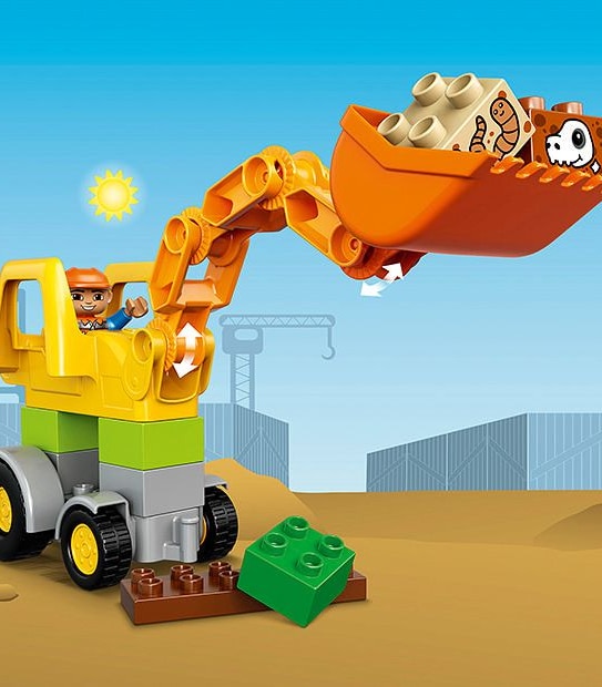 LEGO&reg; Duplo&reg; Backhoe Loader 10811