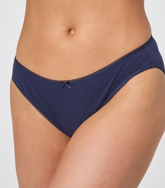 5 Pack Cotton/Elastane Bikini Briefs