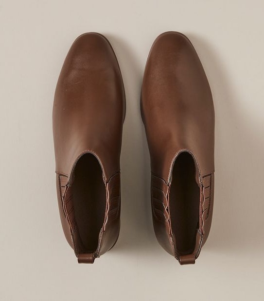 Womens Beatrice II Leather Gusset Boots