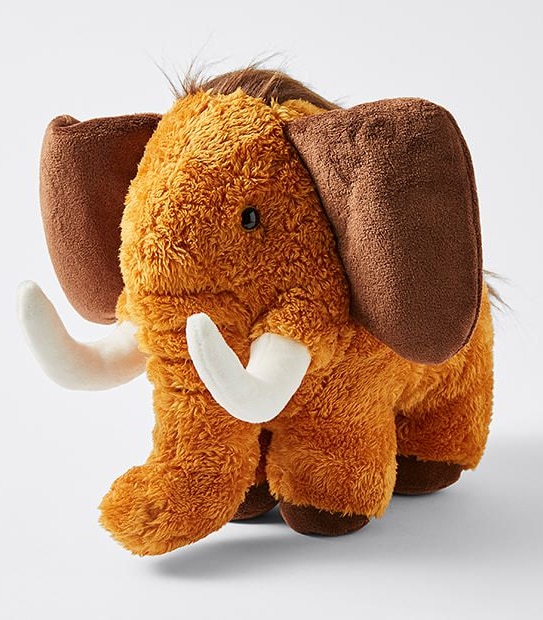 Woolly Mammoth Plush Toy Assorted 