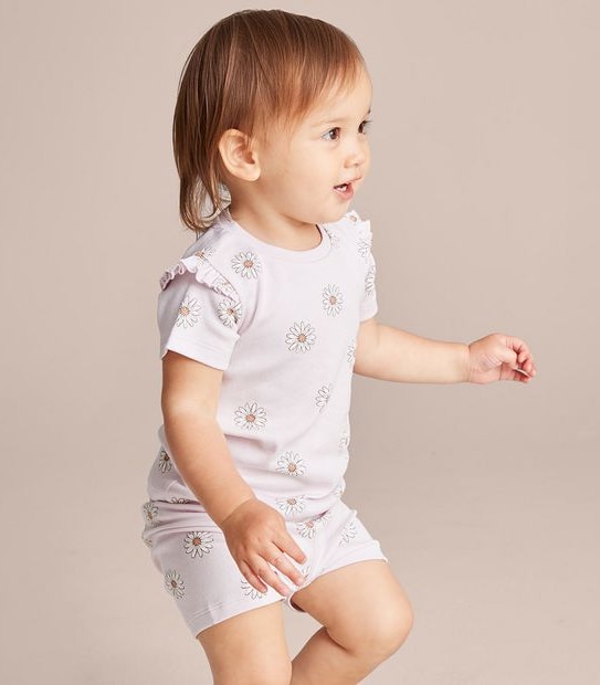 Mix and Match Organic Cotton 2 Pack Pyjama Set
