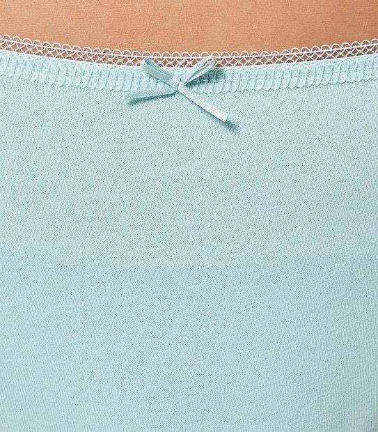 5 Pack Cotton/Elastane Bikini Briefs