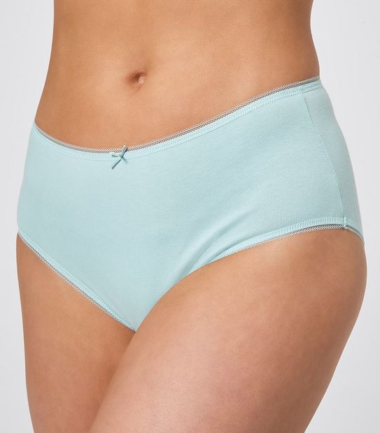 5 Pack Cotton/Elastane Midi Briefs