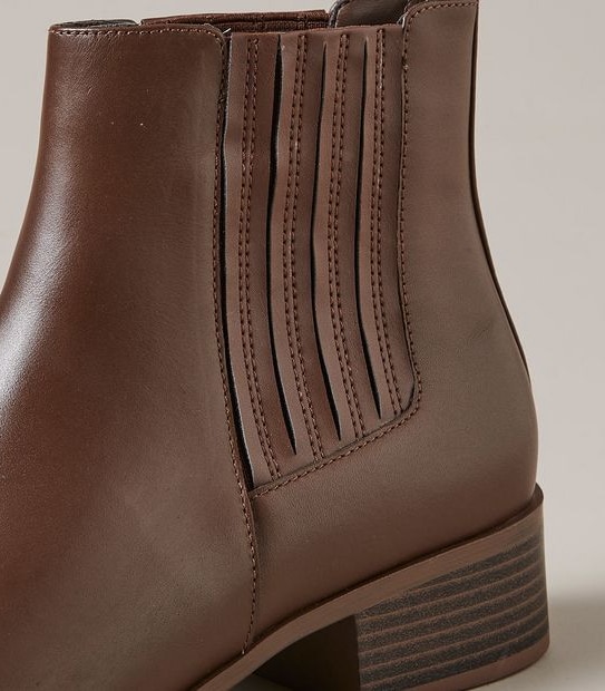 Womens Beatrice II Leather Gusset Boots