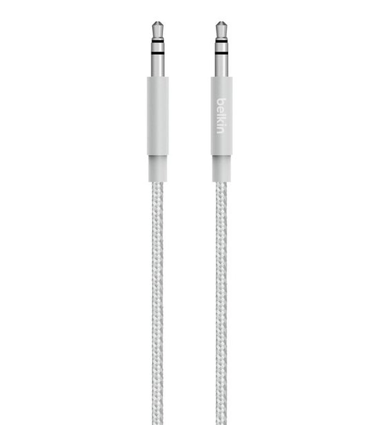 Belkin Metallic AUX Cable 1.2M Silver