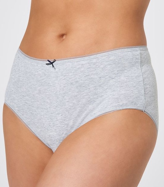5 Pack Cotton/Elastane Midi Briefs