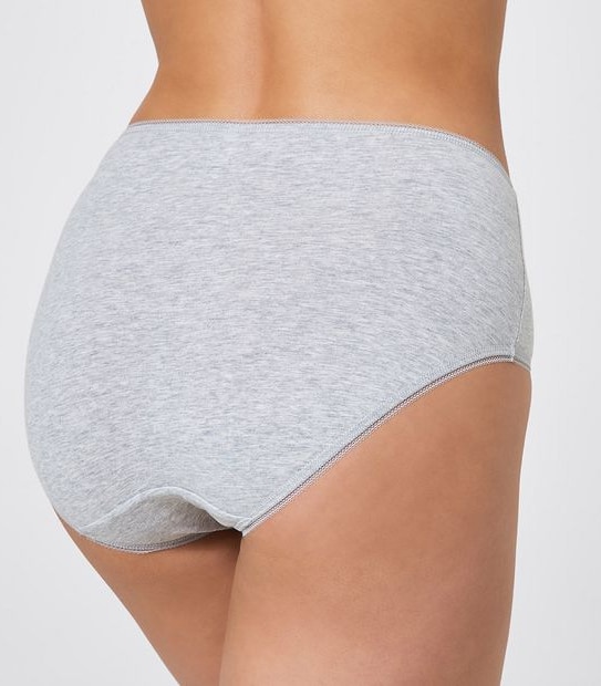 5 Pack Cotton/Elastane Midi Briefs