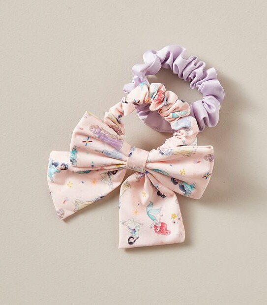 2 Pack Disney Princess Bow Scrunchies