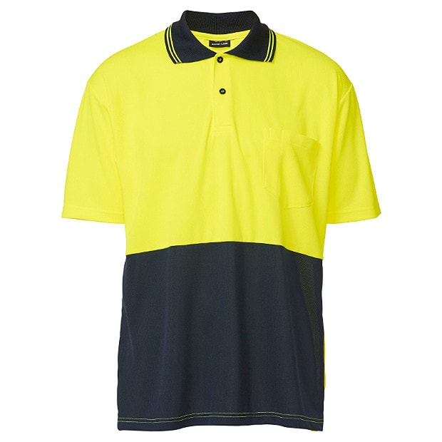High Visibility Short Sleeve Polo Top High Visibility Short Sleeve Polo Top