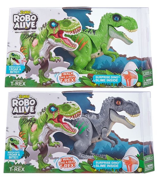 Robo Alive Dino Action T-rex Robotic Dinosaur Toy By Zuru : Target