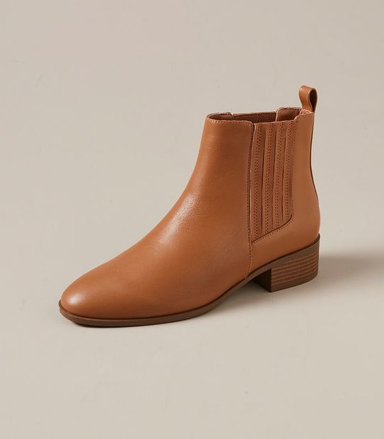 Womens Beatrice II Leather Gusset Boots