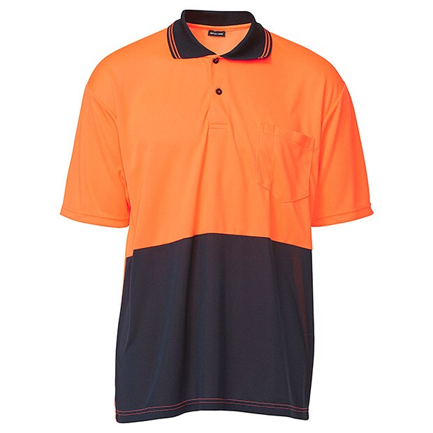 High Visibility Short Sleeve Polo Top High Visibility Short Sleeve Polo Top